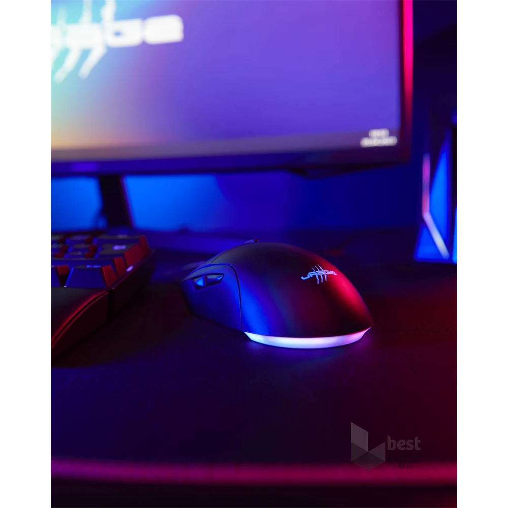 URAGE by Hama 217836 "URAGE REAPER 250" fekete optikai gamer egér