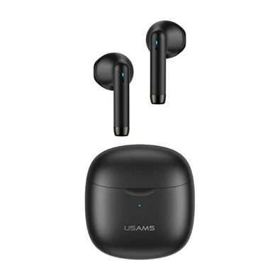 USAMS IA04 True Wireless Bluetooth fekete fülhallgató