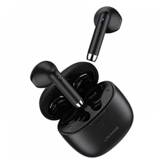 USAMS IA04 True Wireless Bluetooth fekete fülhallgató
