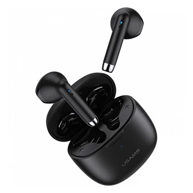 USAMS IA04 True Wireless Bluetooth fekete fülhallgató