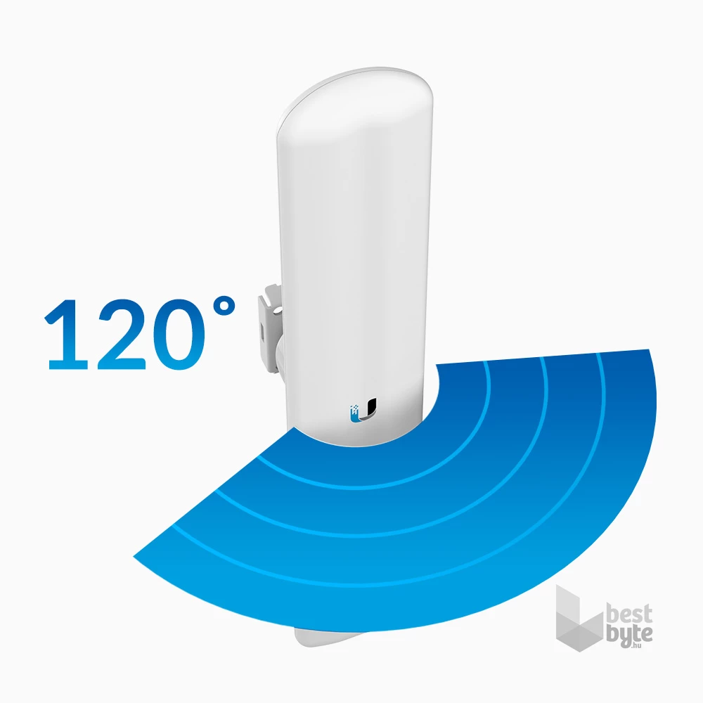 Ubiquiti LiteBeam 5AC 5GHz 120° 16dBi GPS szektor antenna