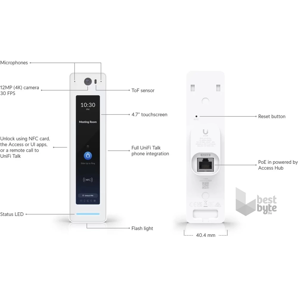 Ubiquiti UA-G2-SK-Pro UniFi Access Pro G2 beléptető rendszer starter kit