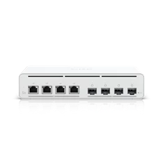 Ubiquiti UISP-S-Plus 4x2.5GbE Multi-Gigabit PoE LAN port (160W) 4xSFP+ port L2 menedzselhető switch