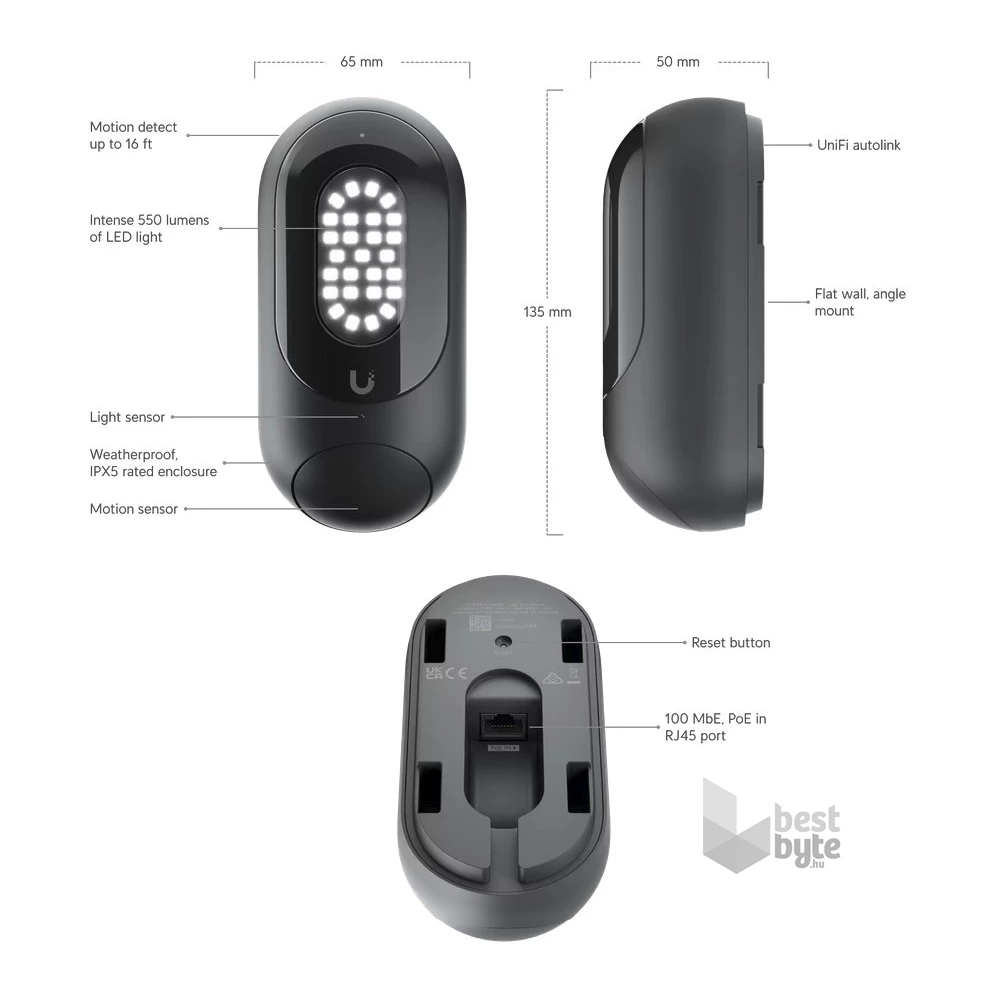 Ubiquiti UP-FloodLight UniFi Protect Flood Light Smart LED világítás