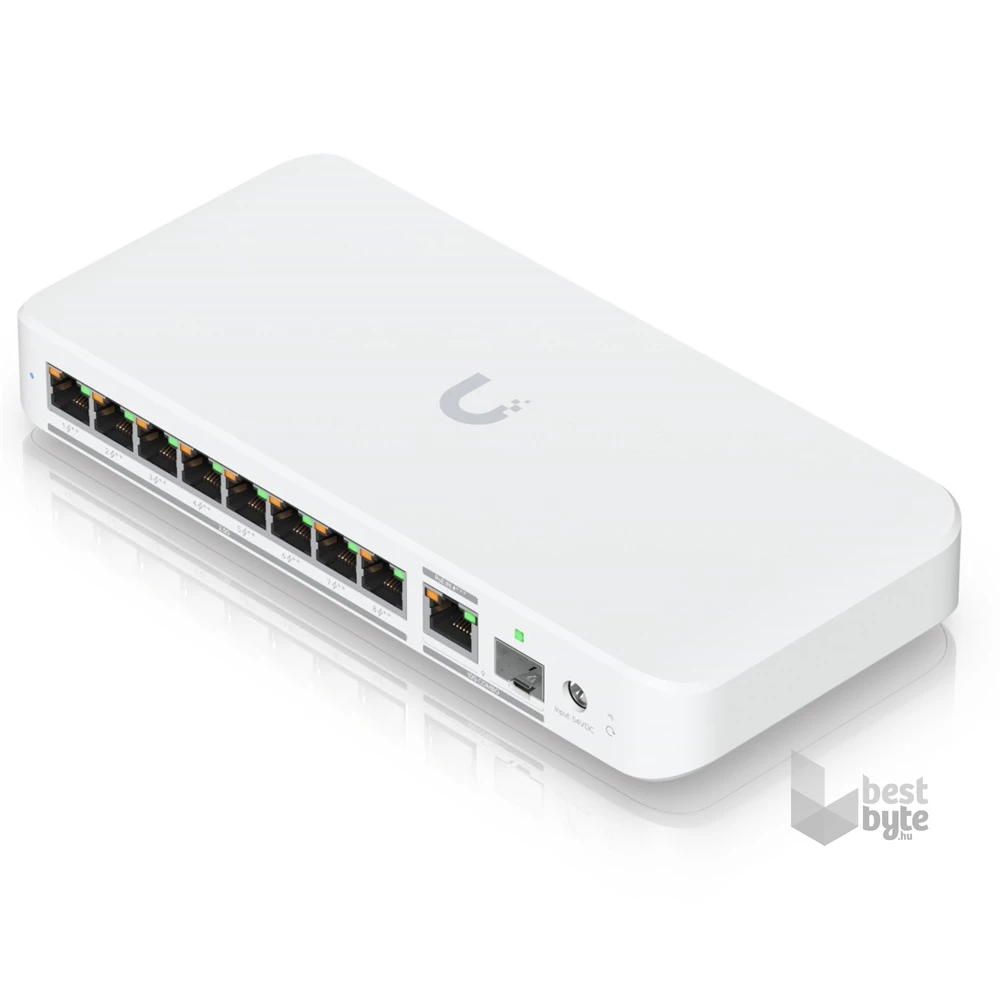 Ubiquiti USW-FLEX-2.5G-8-POE UniFi Flex 8x2.5GbE Multi-Gigabit LAN 196W POE 1x SFP+ combo port Switch