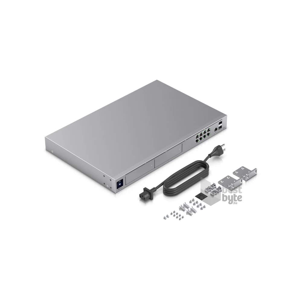Ubiquiti UniFi Dream Machine PRO MAX 8xGbE LAN 1x2.5GbE WAN 2xSFP+ port (Switch, Tűzfal, Controller, VPN)hálózati eszköz