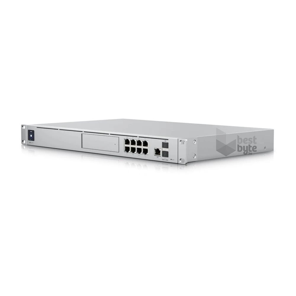 Ubiquiti UniFi Dream Machine SE 8xGbE PoE LAN 1xSFP 1xSFP+ 19" 1U (Switch, Tűzfal, Controller) hálózati eszköz