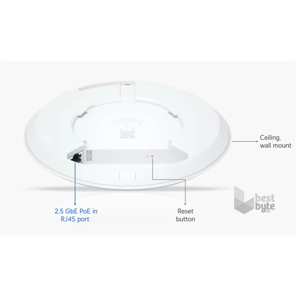 Ubiquiti UniFi U7-Lite 802.11be Wi-Fi 7 Dual-band beltéri Access Point