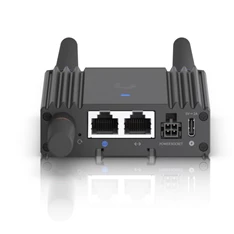 Ubiquiti UniFi UMR-Ultra 2x10/100 FE LAN 1xnanoSIM IoT 4G/LTE CAT4 beltéri Vezeték nélküli ipari router