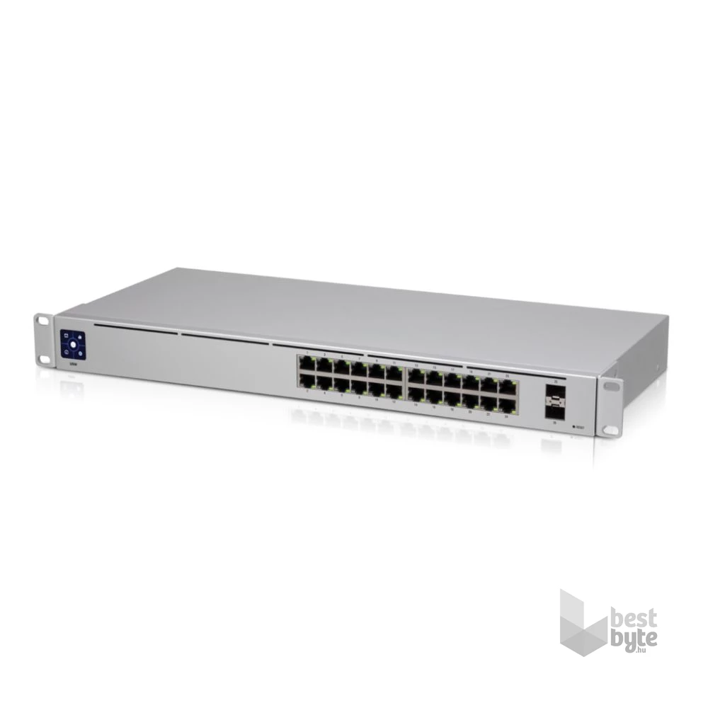 Ubiquiti UniFi USW-24 24port GbE LAN 2xGbE SFP port L2 menedzselhető switch