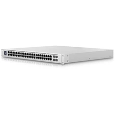 Ubiquiti UniFi USW-Enterprise-48-PoE 48x 2.5GbE Multi-Gigabit PoE LAN 4x10GbE SFP+ port L3 menedzselhető switch