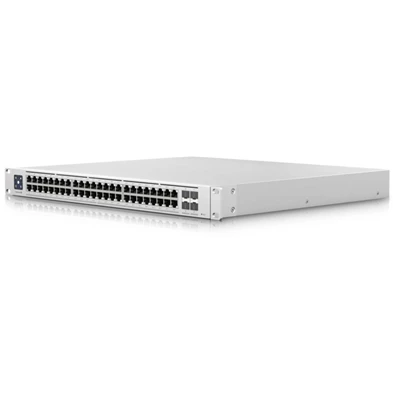 Ubiquiti UniFi USW-Enterprise-48-PoE 48x 2.5GbE Multi-Gigabit PoE LAN 4x10GbE SFP+ port L3 menedzselhető switch