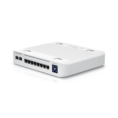 Ubiquiti UniFi USW-Enterprise-8-PoE 8x 2.5GbE Multi-Gigabit PoE LAN 2xSFP+ port L3 menedzselhető switch