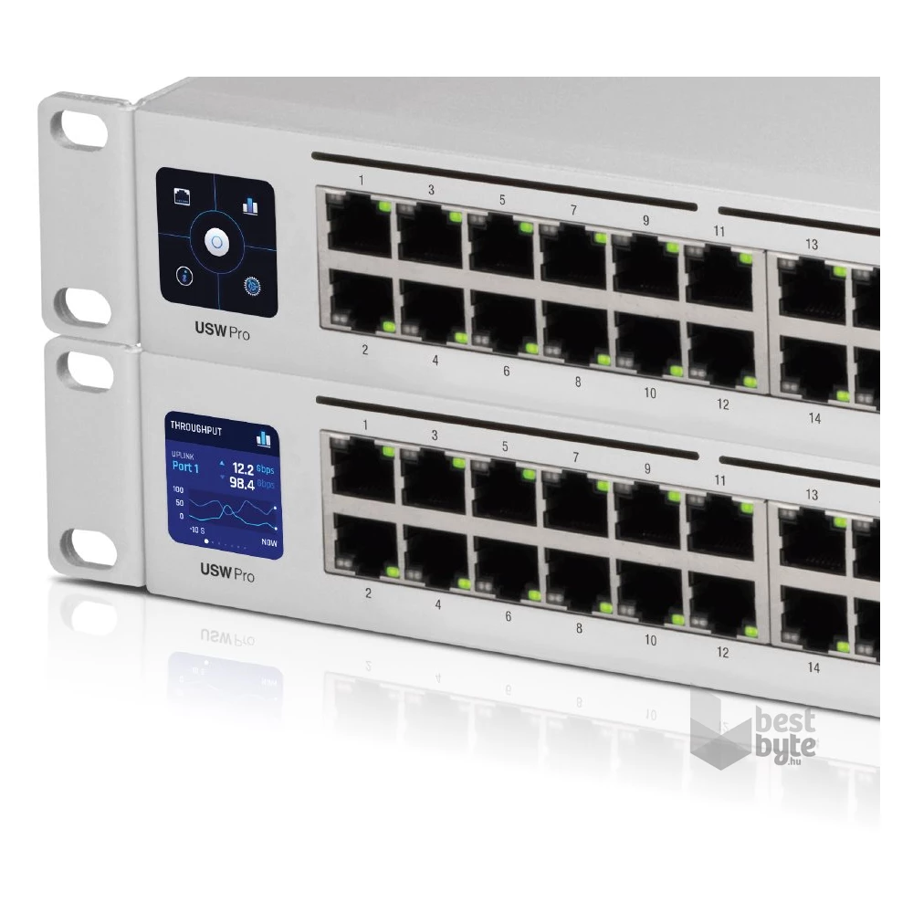 Ubiquiti UniFi USW-PRO-24 Gen2 24port GbE LAN 2xSFP+ port L2 menedzselhető switch