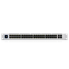 Ubiquiti UniFi USW-PRO-48-POE Gen2 48port GbE LAN 40xPoE+ 8xPoE++ 4xSFP+ port L3 menedzselhető switch