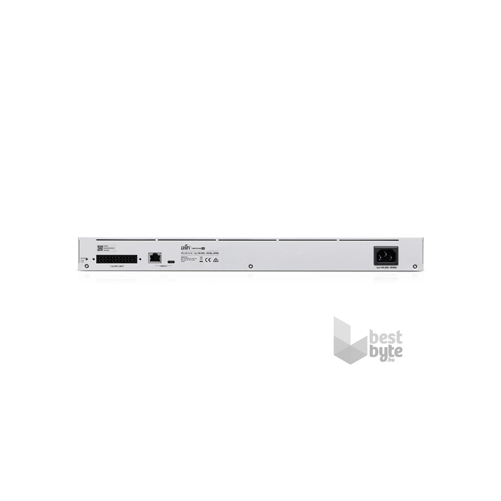 Ubiquiti UniFi USW-PRO-48-POE Gen2 48port GbE LAN 40xPoE+ 8xPoE++ 4xSFP+ port L3 menedzselhető switch