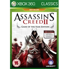 Ubisoft Assassin`s Creed 2 GOTY Classic Xbox 360 konzol játék szoftver