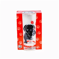 Iris Üditős pohár, Fekete Labrador