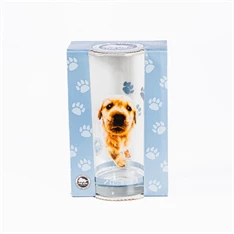 Üditős pohár, Golden Retriever