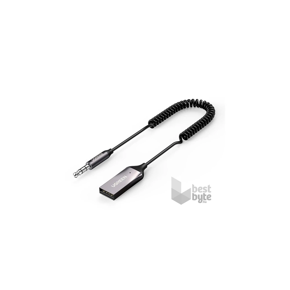 Ugreen 70601 CM309 1,2m USB/3,5mm szürke bluetooth audio adapter
