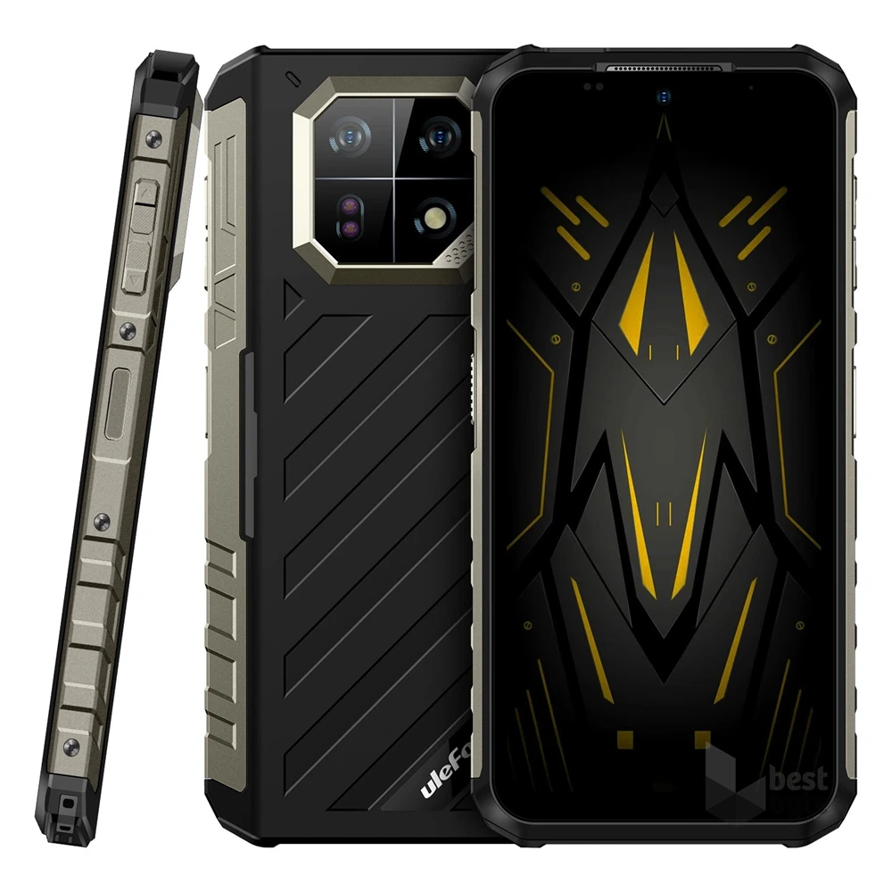Ulefone Armor 22 8/256GB DualSIM kártyafüggetlen okostelefon - fekete (Android)