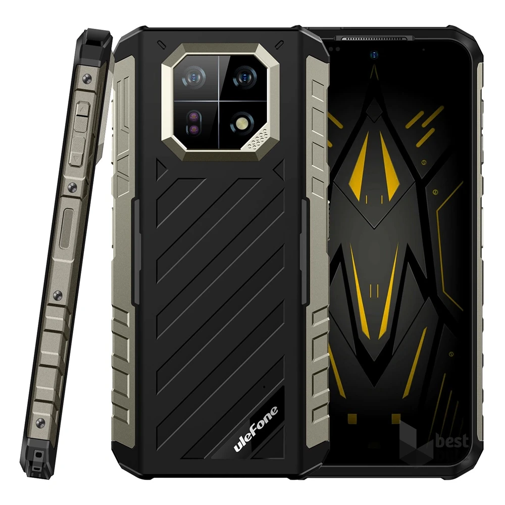 Ulefone Armor 22 8/256GB DualSIM kártyafüggetlen okostelefon - fekete (Android)