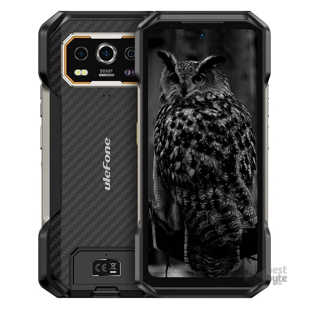 Ulefone Armor 27 12/256GB DualSIM kártyafüggetlen okostelefon - fekete (Android)