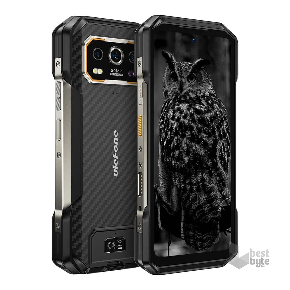 Ulefone Armor 27 12/256GB DualSIM kártyafüggetlen okostelefon - fekete (Android)