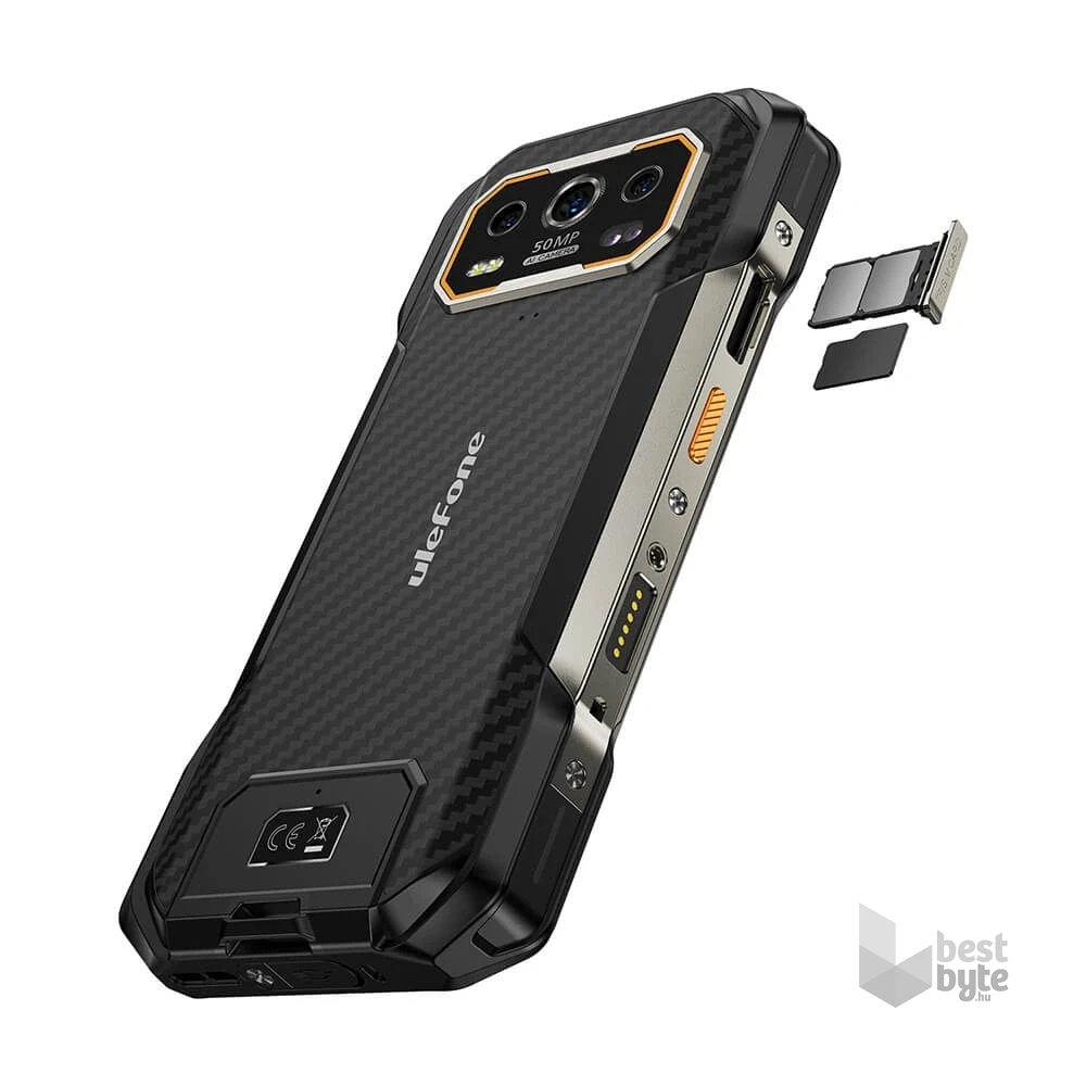 Ulefone Armor 27 12/256GB DualSIM kártyafüggetlen okostelefon - fekete (Android)