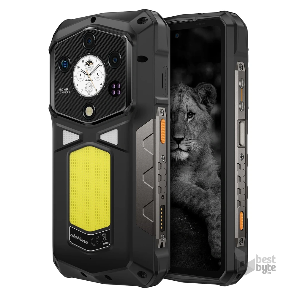 Ulefone Armor 29 Pro Thermal 16/512GB DualSIM kártyafüggetlen okostelefon - fekete (Android)