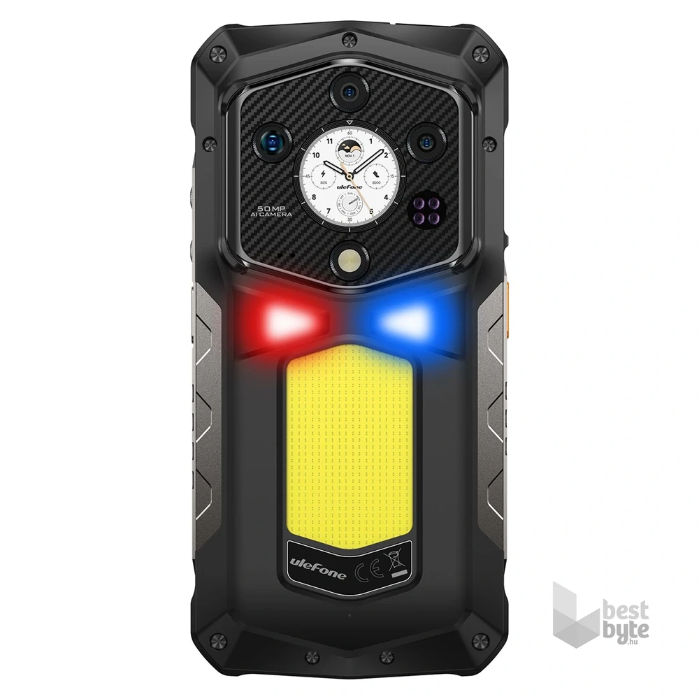 Ulefone Armor 29 Pro Thermal 16/512GB DualSIM kártyafüggetlen okostelefon - fekete (Android)