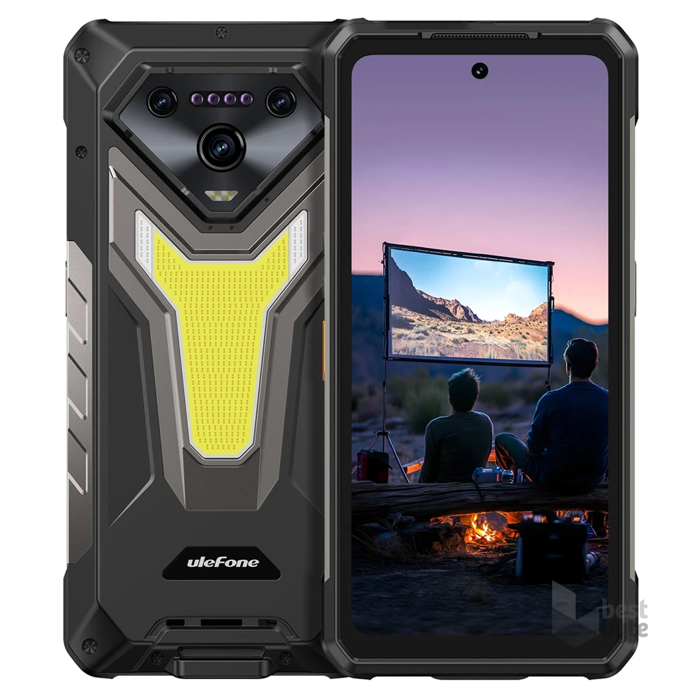 Ulefone Armor 34 Pro 16/512GB DualSIM kártyafüggetlen okostelefon - fekete (Android)