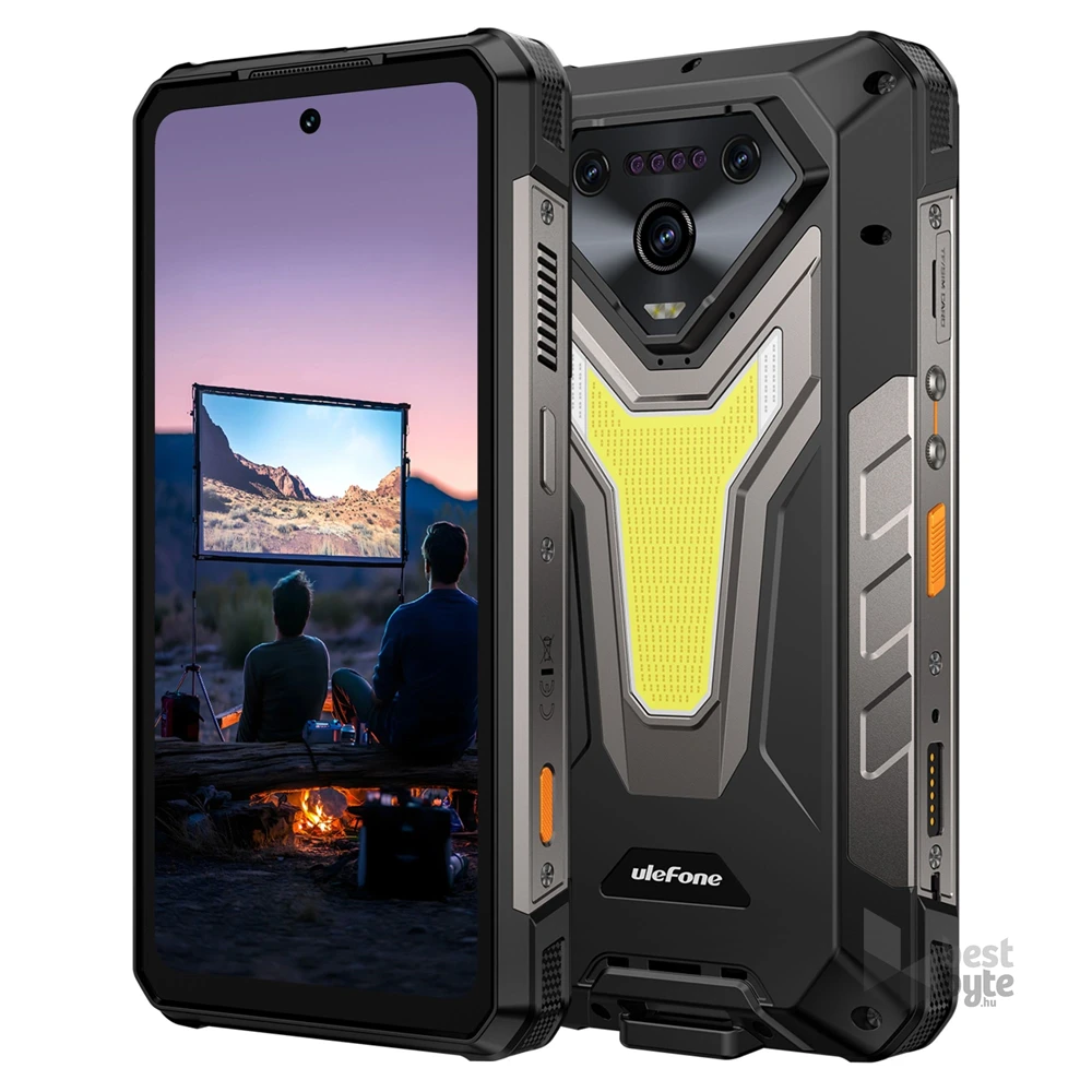 Ulefone Armor 34 Pro 16/512GB DualSIM kártyafüggetlen okostelefon - fekete (Android)