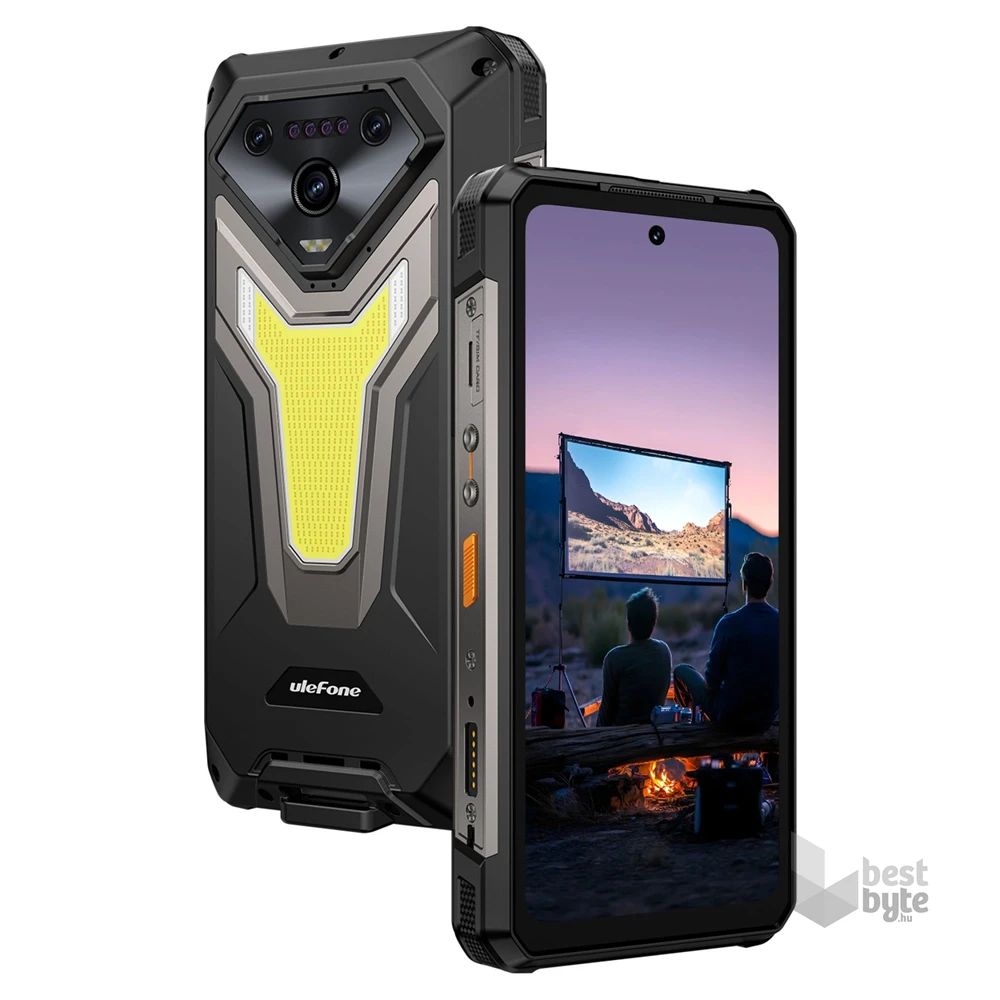 Ulefone Armor 34 Pro 16/512GB DualSIM kártyafüggetlen okostelefon - fekete (Android)