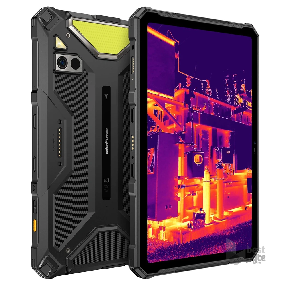 Ulefone Armor Pad 4 Ultra Thermal 10,36" 8/256GB fekete Wi-Fi + 5G tablet
