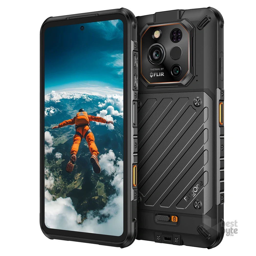Ulefone RugOne Xever 7 Pro 12/512GB DualSIM kártyafüggetlen okostelefon - fekete (Android)