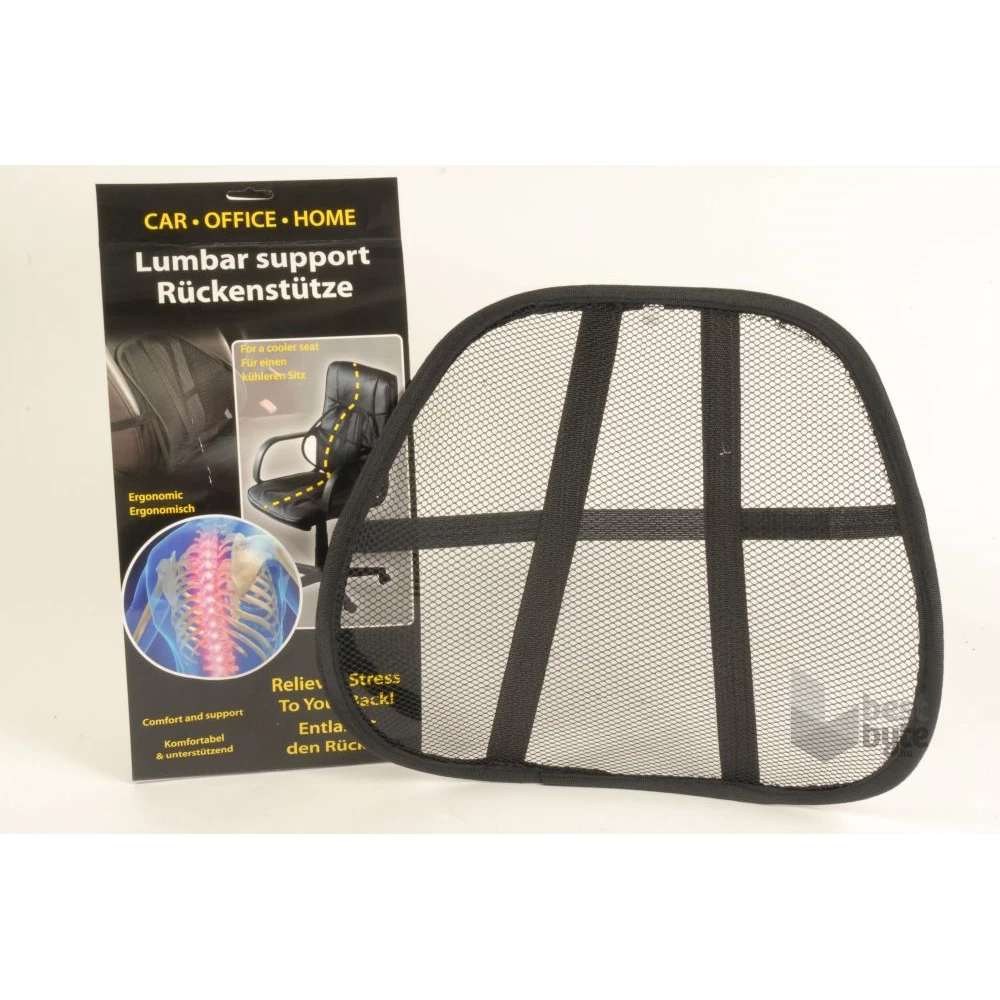 Ülést segítő gerinctámasz fekete