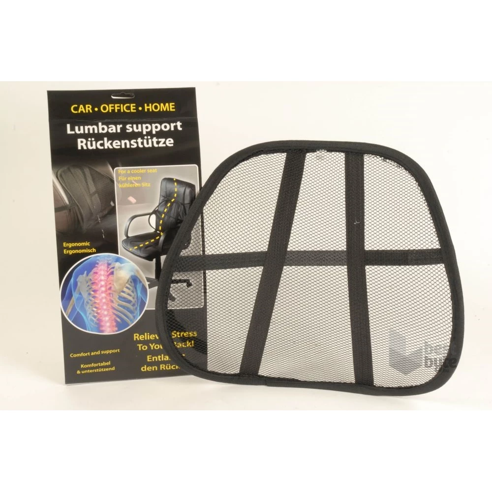 Ülést segítő gerinctámasz fekete