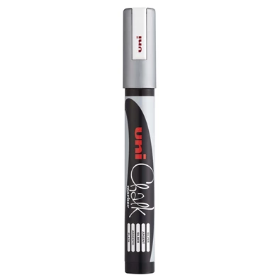 Uni Chalk PWE-5M ezüst folyékony krétafilc