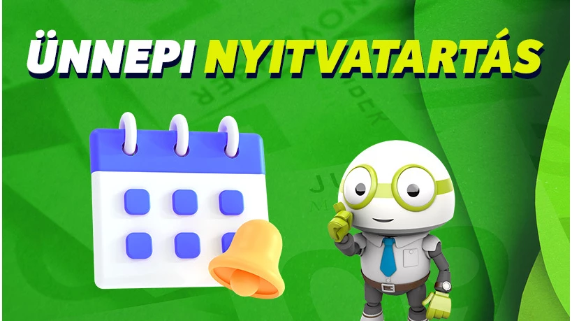 Ünnepi nyitvatartás