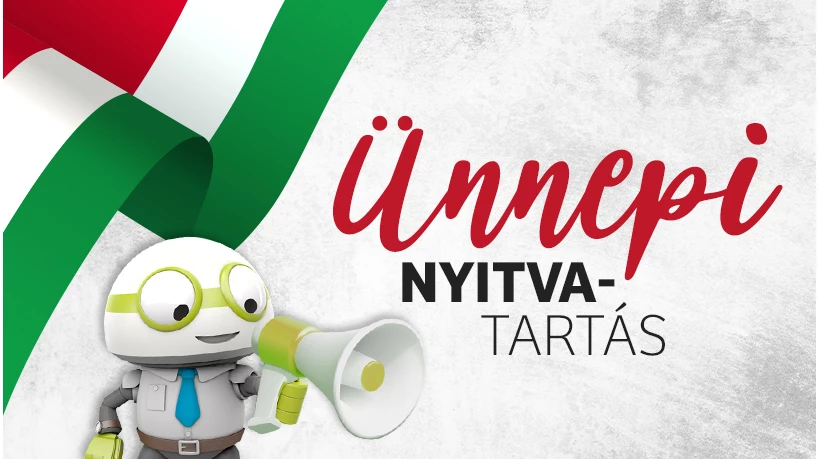 Ünnepi nyitvatartás