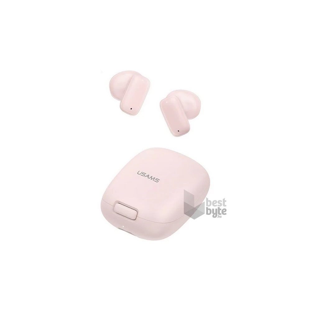 Usams BHUID04 True Wireless Bluetooth rózsaszín fülhallgató