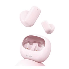 Usams BHUTD03 True Wireless Bluetooth rózsaszín fülhallgató