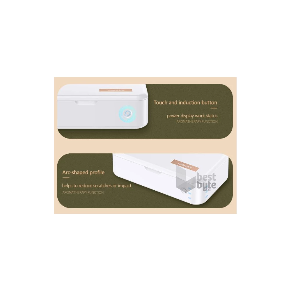 Usams ZB139 mini fehér sterilizáló doboz