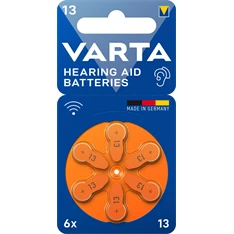 VARTA 24606101416 13 hallókészülék elem 6db/bliszter