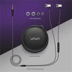 VAVA VA-EP001 sztereó ezüst sport fülhallgató