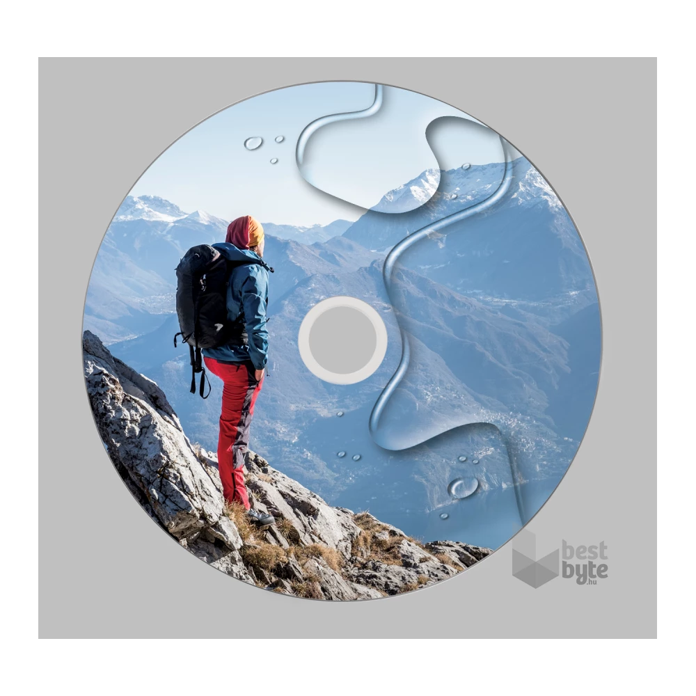 VERBATIM 43734 DVD-R 4,7GB/16x/vízálló nyomtatható felület/egyszer írható DVD 50db/csomag