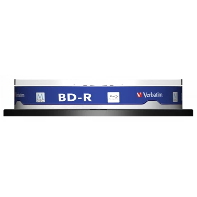 VERBATIM 43825 M-DISC BD-R 25GB/lifetime archival/4x/nyomtatható felület/egyszer írható Blu-Ray 10db/csomag