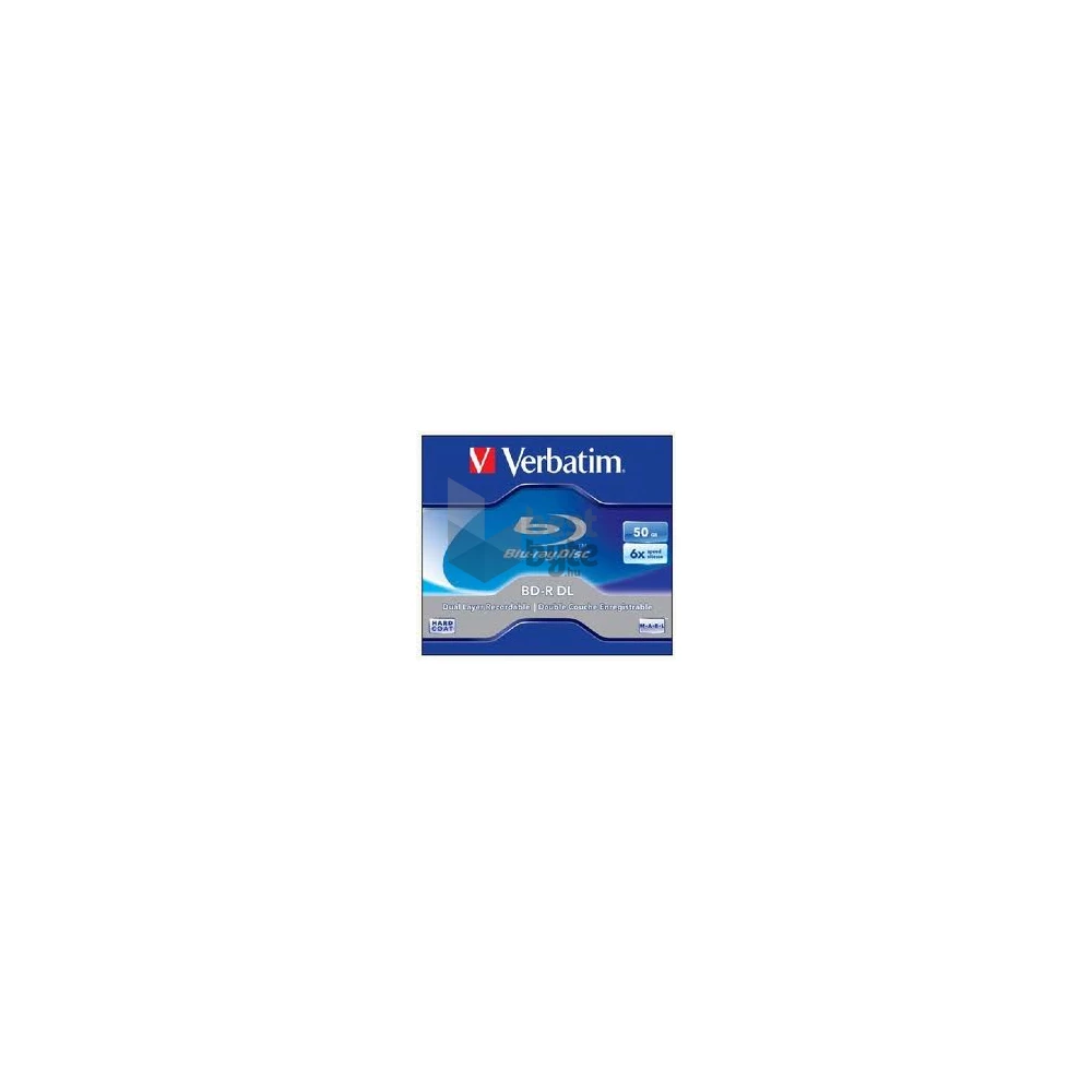 VERBATIM BRV-6DL BD-R kétrétegű normál tokos Bluray lemez
