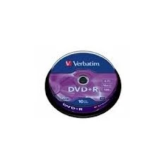VERBATIM DVDV+16B10  DVD+R cake box DVD lemez 10db/csomag